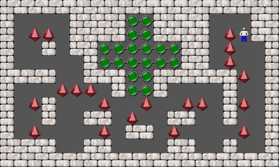 Сокобан More Bugs collections уровень 693